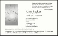eine Anzeige